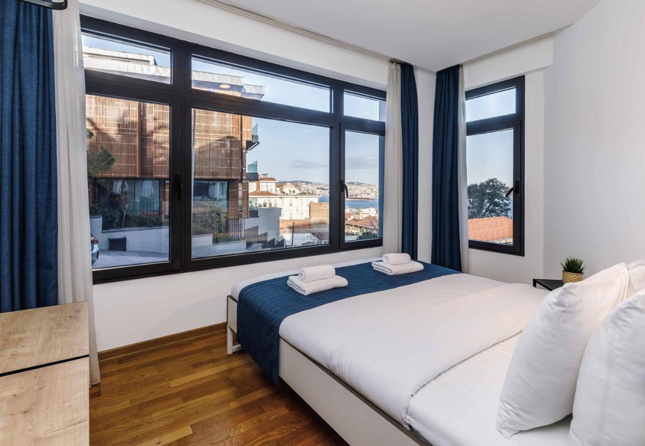 Monnas Bosphorus Apartment Istanbul Bagian luar foto