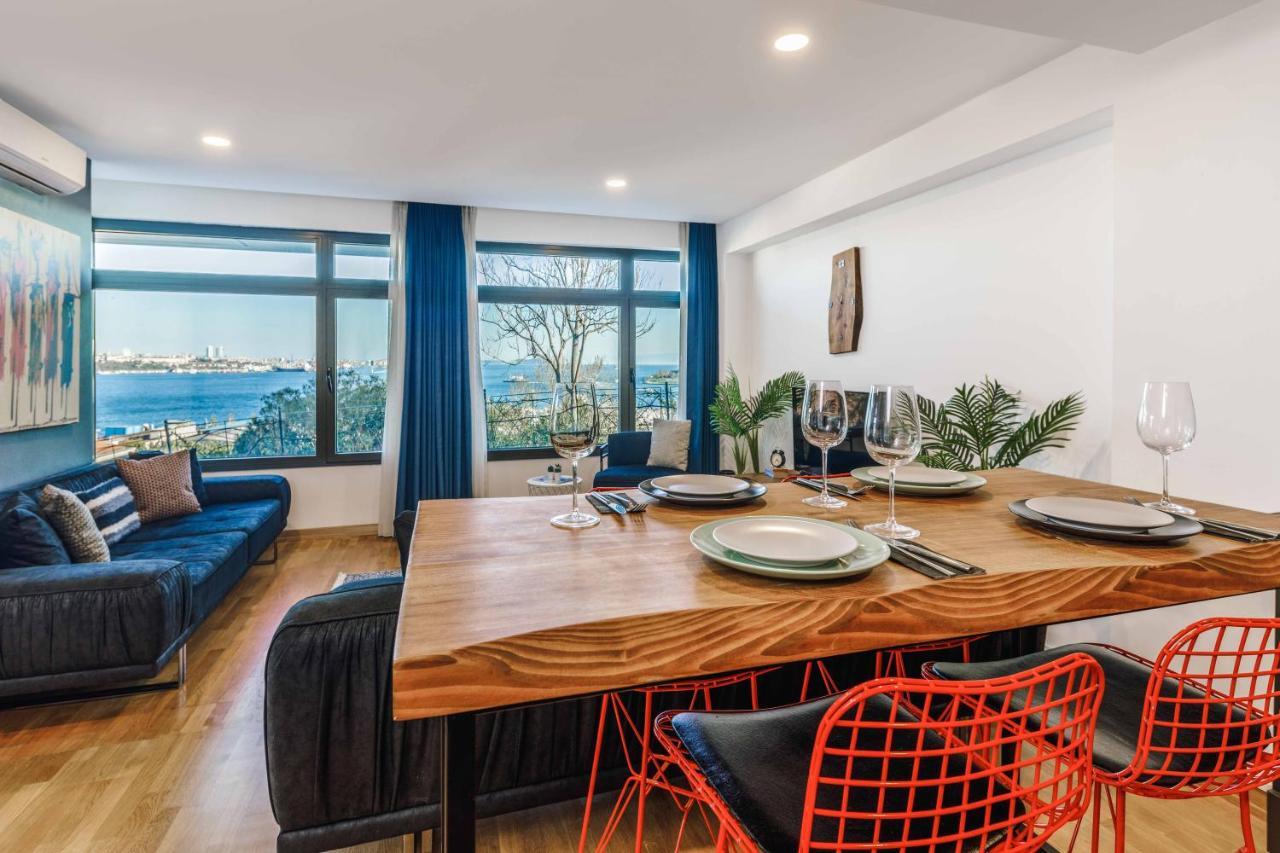 Monnas Bosphorus Apartment Istanbul Bagian luar foto