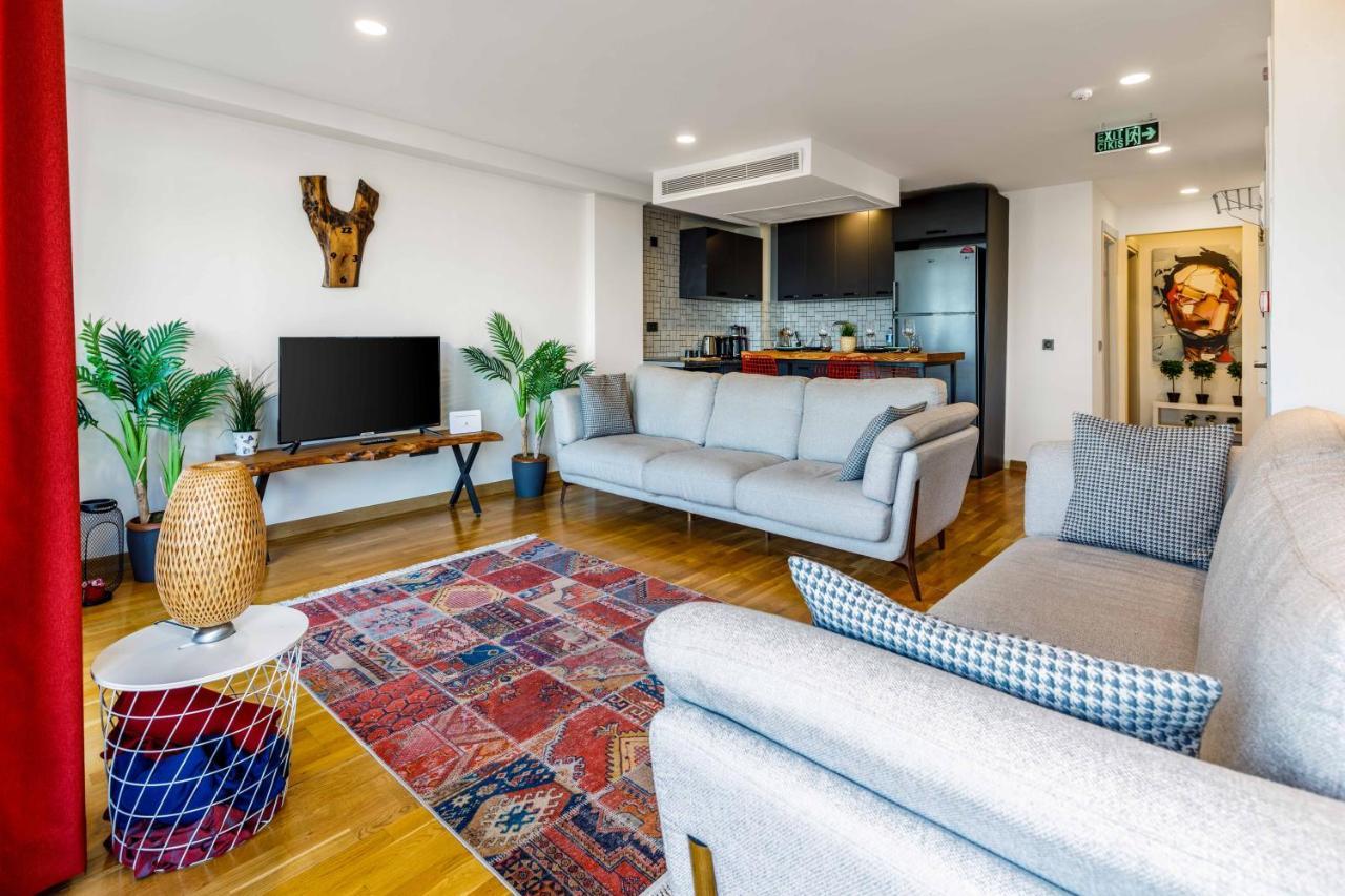 Monnas Bosphorus Apartment Istanbul Bagian luar foto