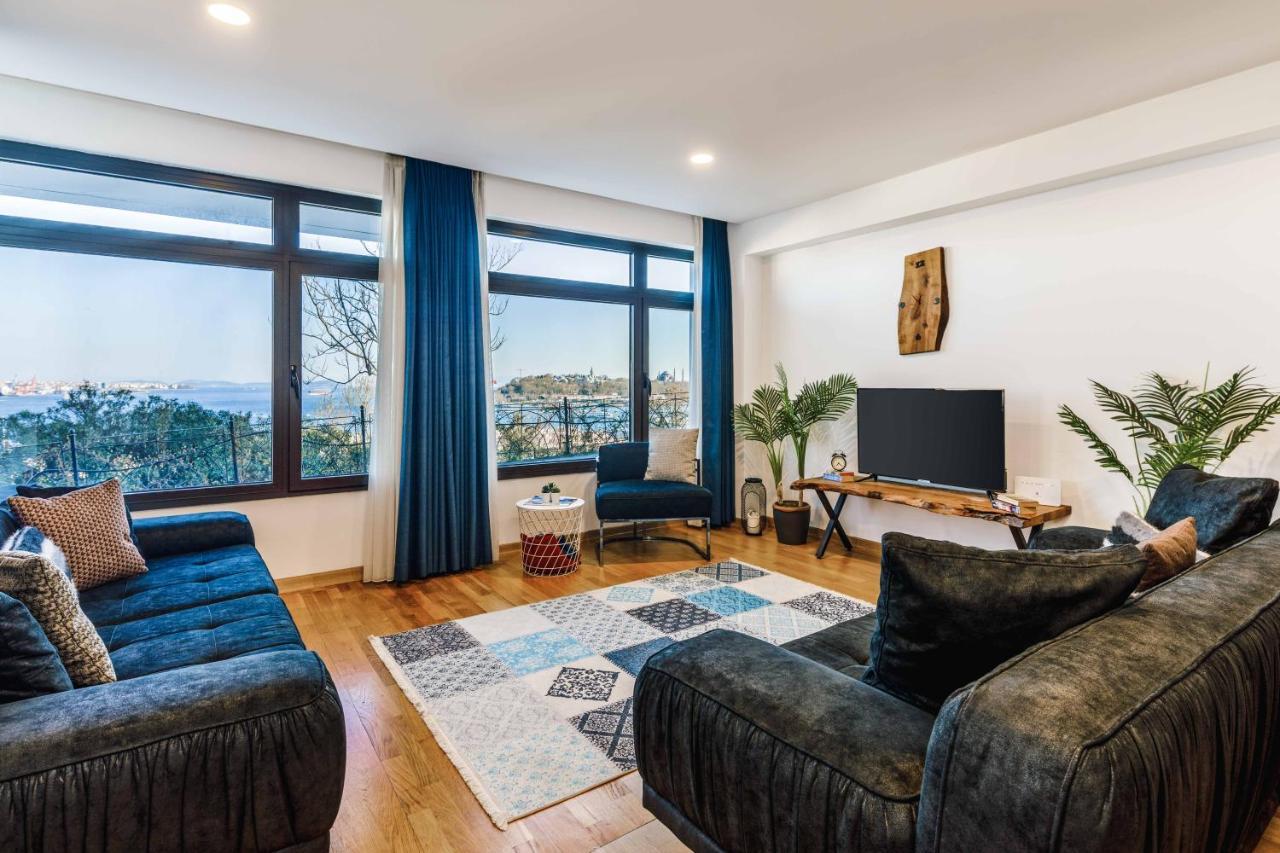 Monnas Bosphorus Apartment Istanbul Bagian luar foto
